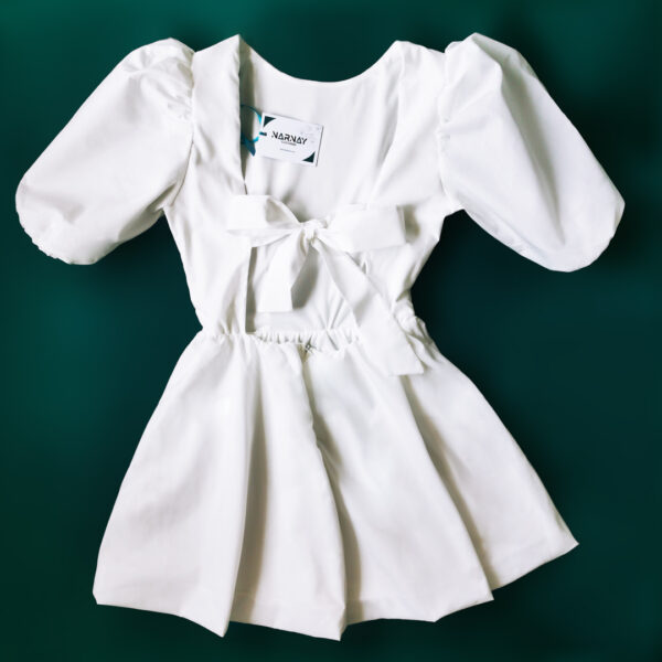 Marshmallow Mini Dress - Image 4