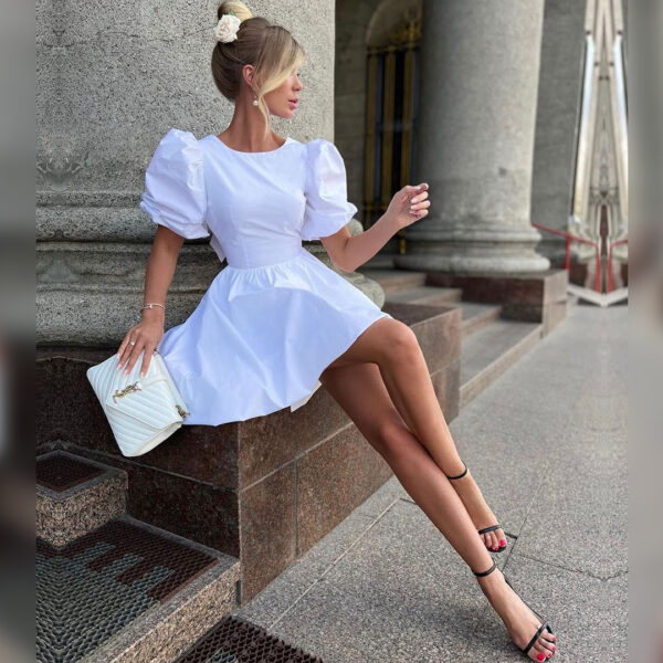 Marshmallow Mini Dress