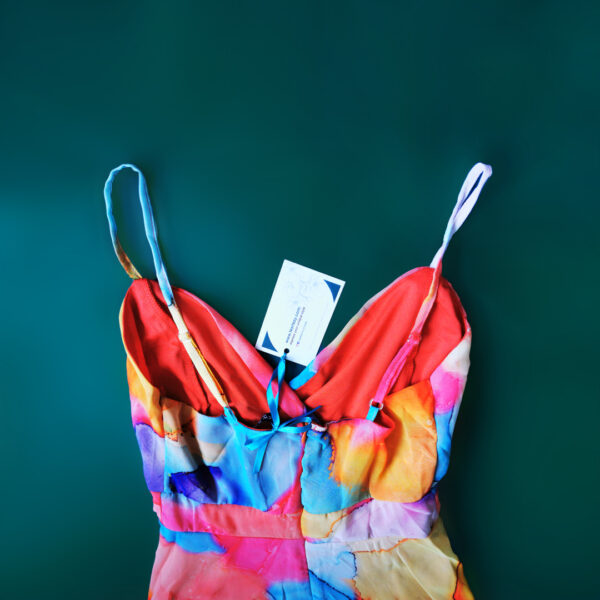 Atomic Tangerine Flow Dress - Image 4