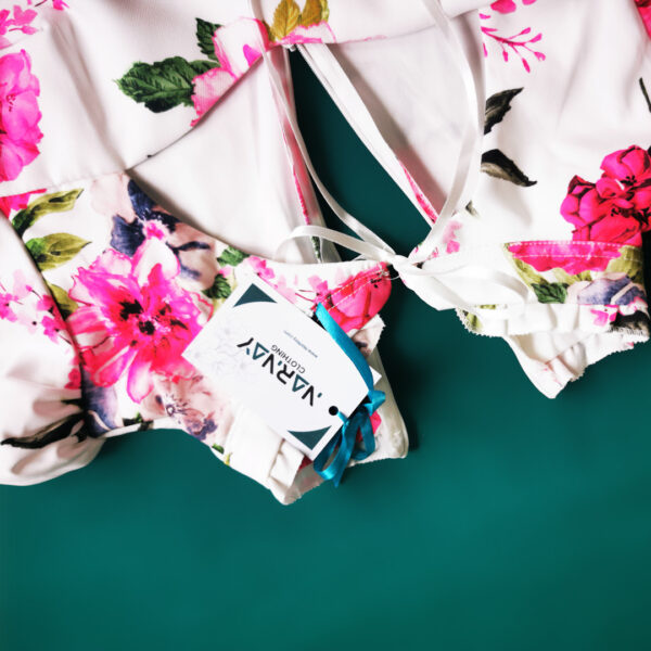 Royal Amaranth Midi Dress - Image 4