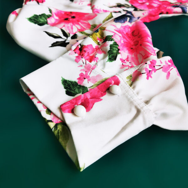 Royal Amaranth Midi Dress - Image 3